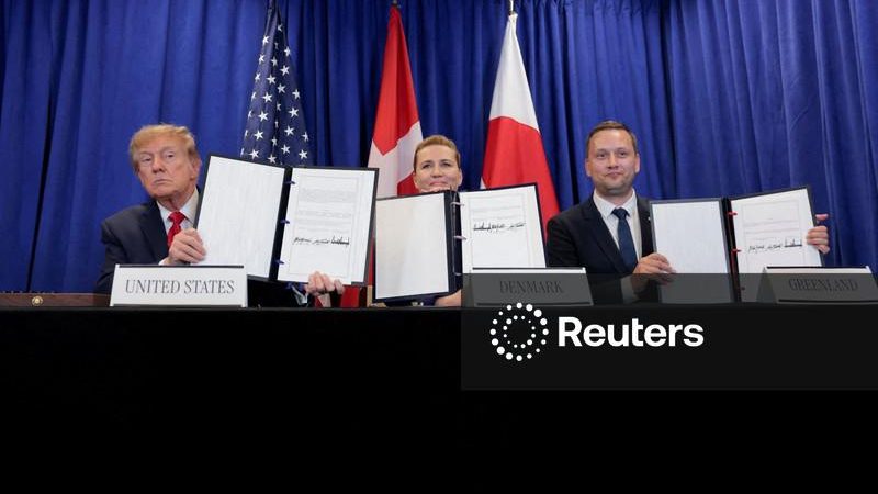 “É fundamental manter Otan forte no Ártico”, diz primeiro-ministro da Groenlândia em assinatura de acordo com Trump