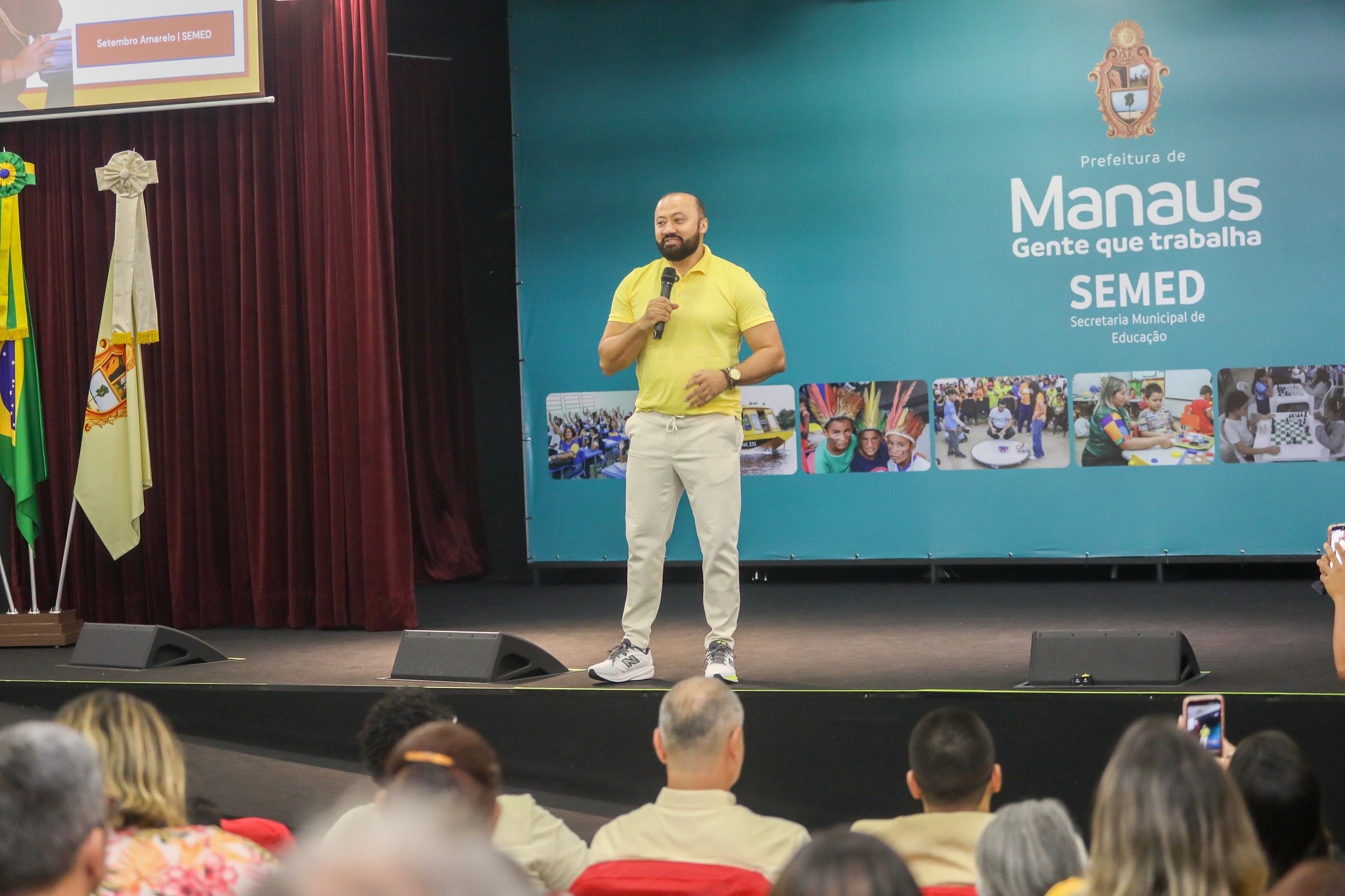 Prefeitura de Manaus promove ação de saúde mental para servidores da rede municipal de ensino