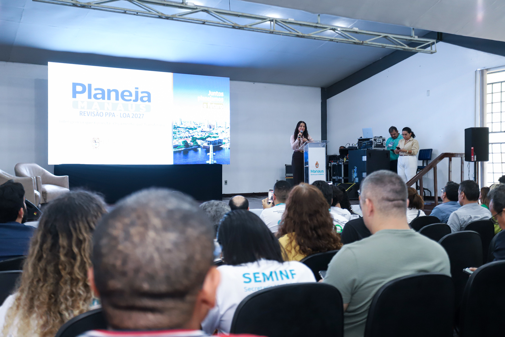 Segundo dia do ‘Planeja Manaus’ encerra audiências públicas do PLOA 2027 e consolida atendimento à população