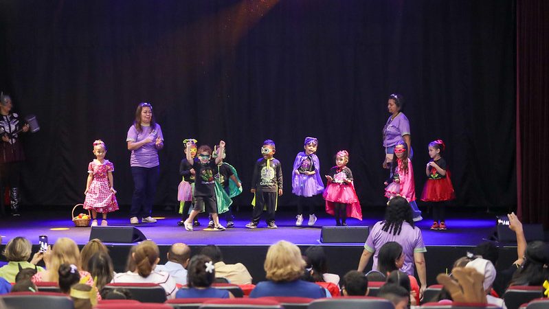 Alunos da rede municipal participam da 6ª ‘Mostra de Dança Literária da Educação Infantil’