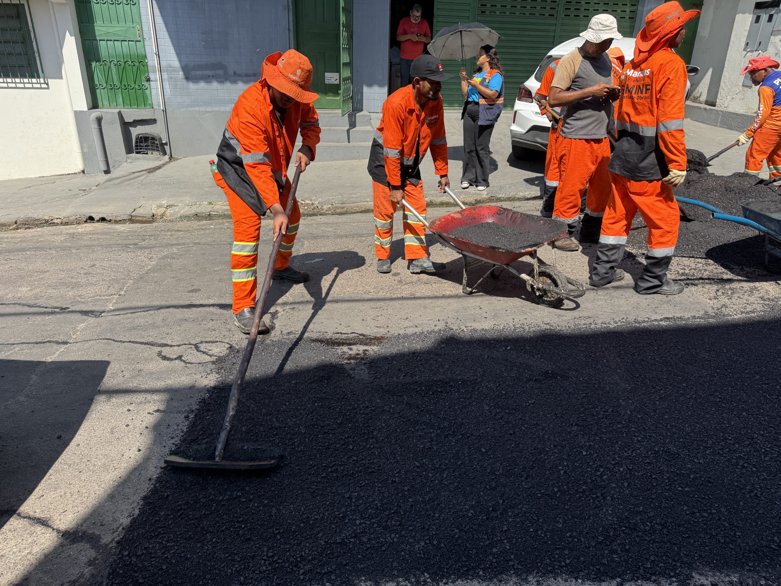 Prefeitura de Manaus revitaliza rua no Japiim e melhora acesso à avenida Tefé