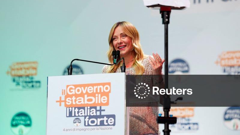 Meloni, da Itália, diz que pretende permanecer no cargo até o fim do mandato