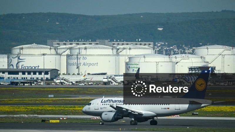 CEO da Lufthansa afirma que custo com combustível de aviação superará previsão de 1,5 bi de euros