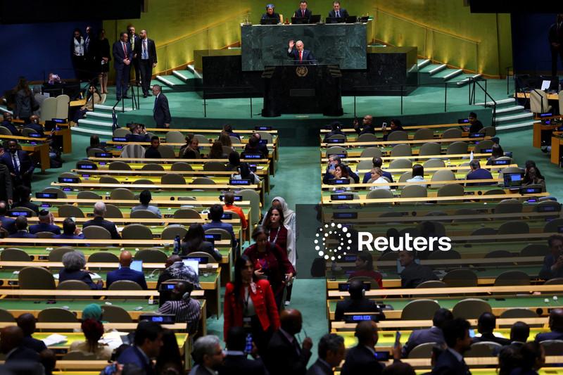 Na ONU, Netanyahu defende Israel enquanto delegados abandonam salão em protesto