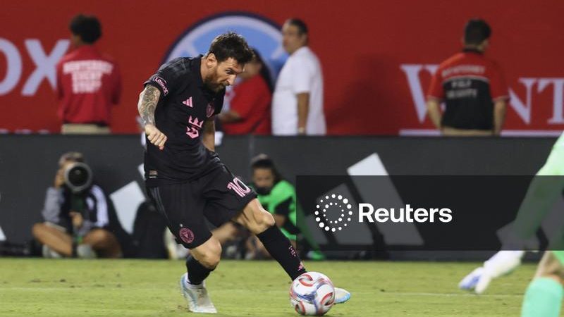Messi marca seu 100º gol pelo Inter Miami em vitória na Campeones Cup