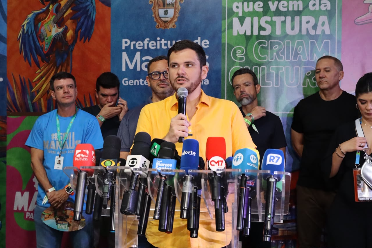 Prefeito Renato Junior anuncia ‘#SouManaus 2027’ com 10 dias de programação, prioridade para artistas locais e ônibus gratuitos a partir das 17h