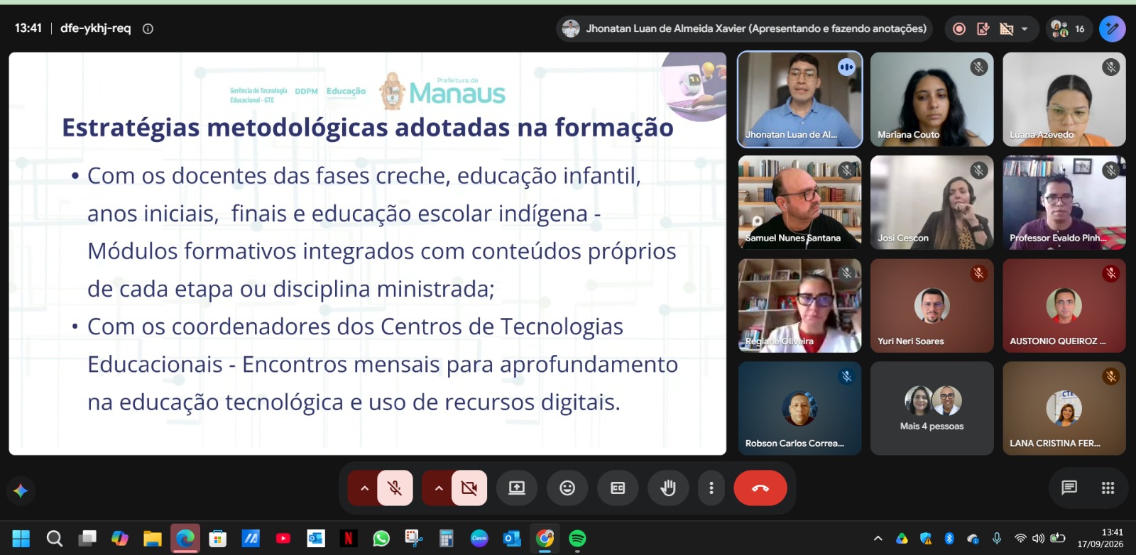 Prefeitura de Manaus apresenta formação em ‘Inteligência Artificial’ para educadores em encontro nacional