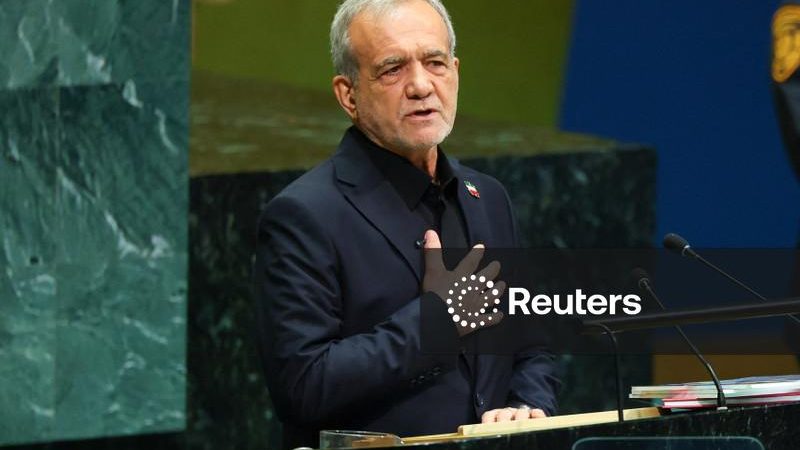 Presidente iraniano diz que cabe aos EUA decidir se querem pôr fim à guerra com o Irã