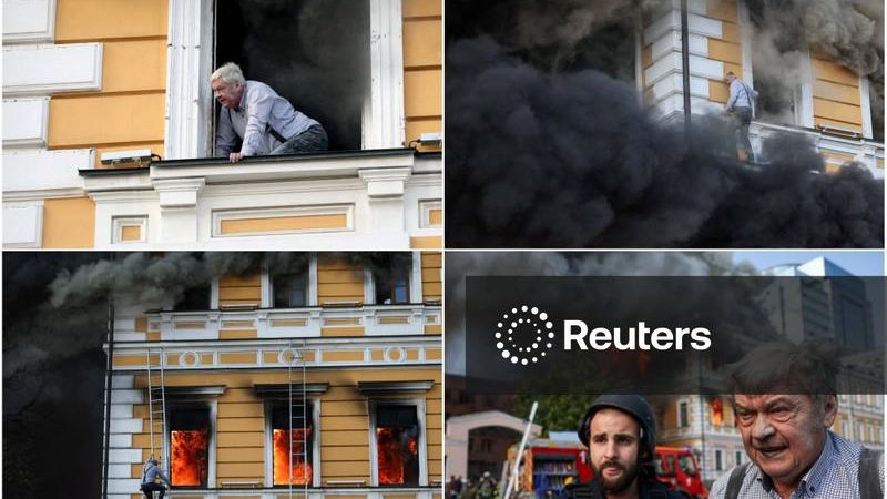 Preso em um inferno após ataque russo, cientista ucraniano teve que escalar para se salvar
