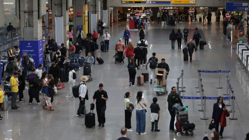 Aviação civil brasileira movimentou 11,5 milhões de passageiros em agosto