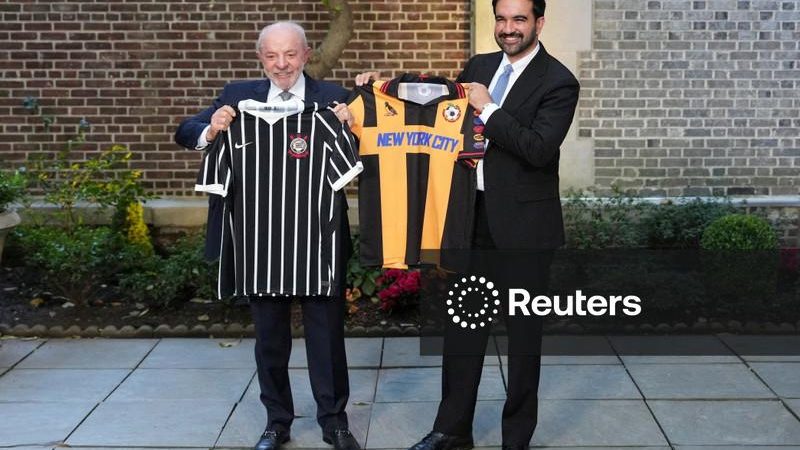 Lula se encontra com Mamdani em Nova York às vésperas de importantes eleições