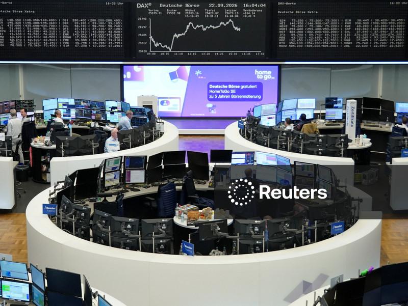 Ações europeias recuam com alta do petróleo e rendimentos por falta de avanço em paz entre EUA e Irã