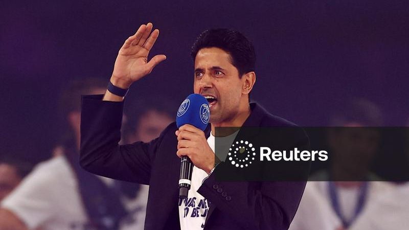Presidente do PSG Nasser Al-Khelaifi é investigado na França por conflito de interesses