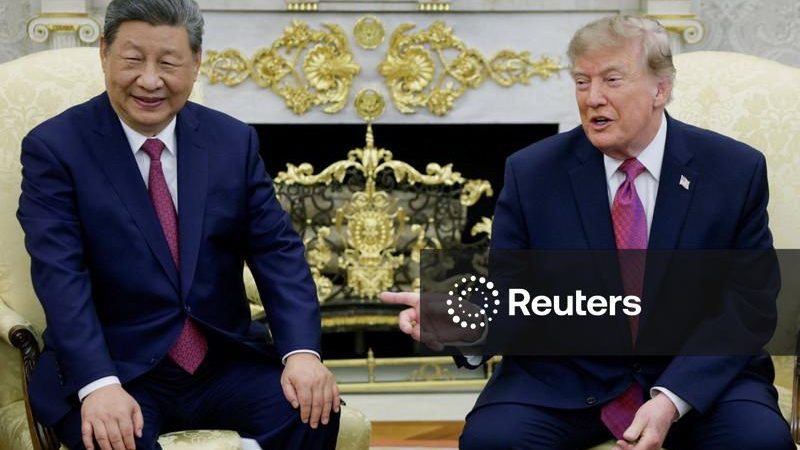Soja recua em Chicago enquanto mercado acompanha encontro entre Trump e Xi