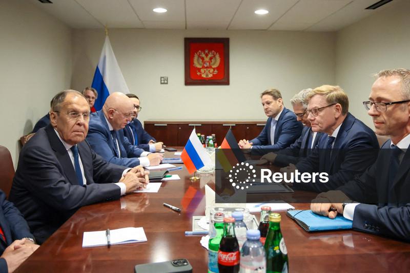 Ministro das Relações Exteriores da Alemanha diz que reunião com Lavrov foi motivada por preocupações com segurança