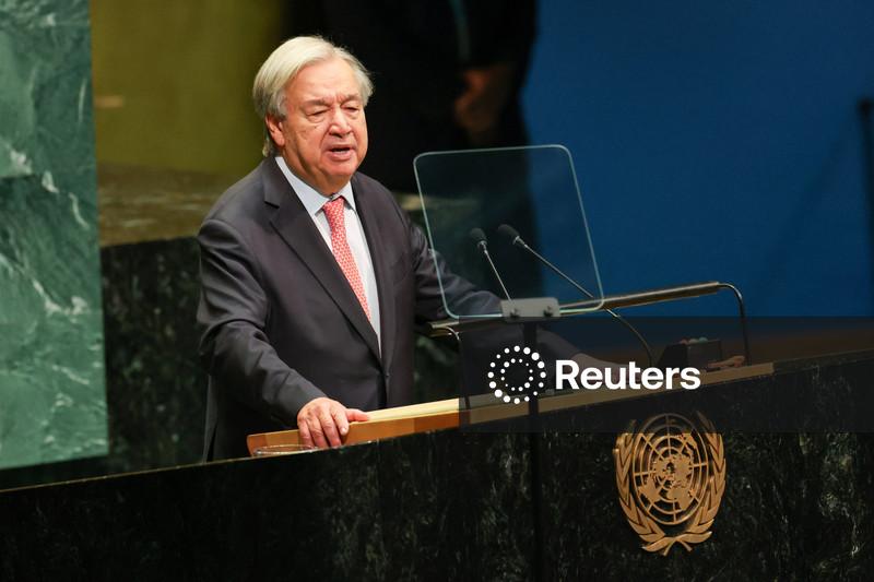 Secretário-geral da ONU pede restrições à IA e fim das guerras em seu último discurso na Assembleia Geral