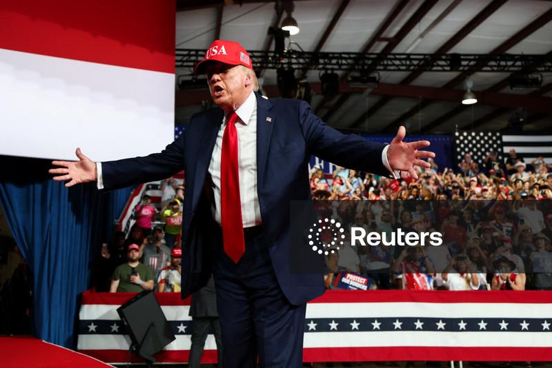 Trump afirma que democratas são brandos com o crime e defendem comunismo