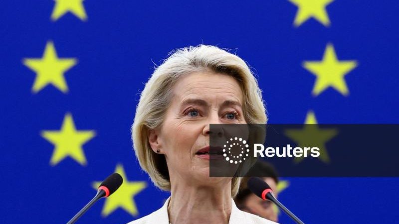 Von der Leyen apoia desaceleração da IA e vai convidar laboratórios de ponta para conversas