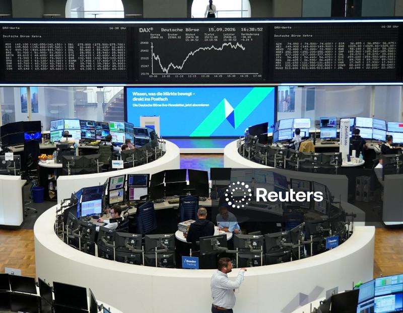 Ações europeias sobem enquanto petróleo dá pausa antes de decisão do Fed sobre juros