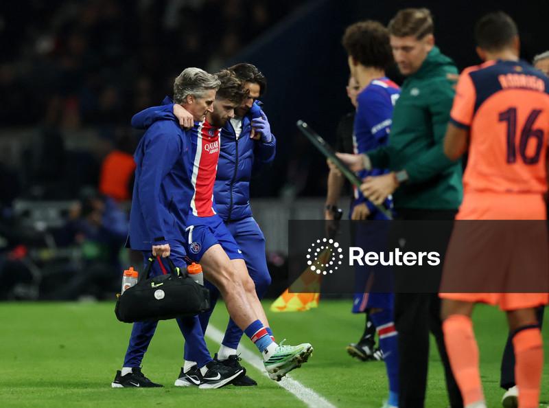 Kvaratskhelia, do PSG, será submetido a cirurgia no joelho; Dembélé e Marquinhos ficam fora por semanas