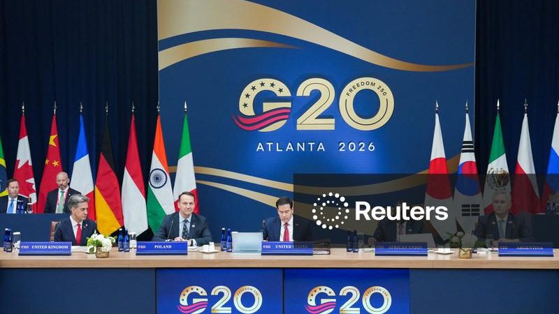 Secretário de Estado dos EUA diz que G20 deve trabalhar em conjunto para enfrentar ameaças à ordem econômica