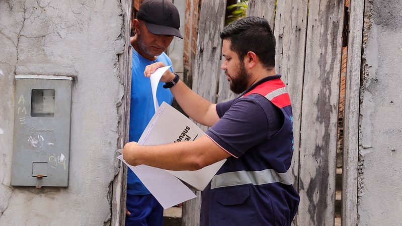 Prefeitura de Manaus realiza mutirão de cadastramento para regularização fundiária no Parque dos Buritis