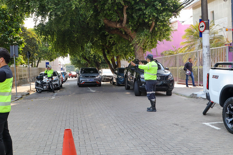 Prefeitura de Manaus inicia teste operacional com inversão de sentido na rua do Congresso nesta quarta-feira, no Centro