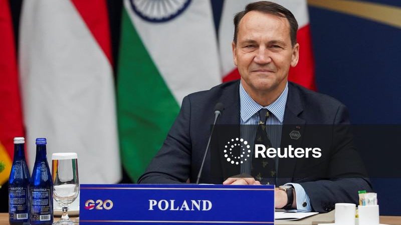 Lavrov, da Rússia, diz que convite à Polônia para reunião do G20 viola regras diplomáticas