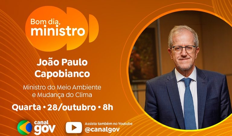 No “Bom Dia, Ministro”, João Paulo Capobianco detalha combate a incêndios florestais no Pará e Amazonas