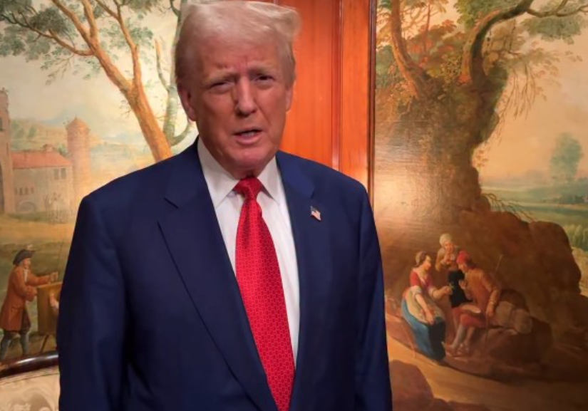 “Não vou me envolver”, diz Trump sobre carta em que Flávio Bolsonaro diz que é presidente do Brasil