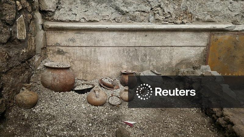 Armário de Pompeia revela como era a vida antes da erupção do Vesúvio