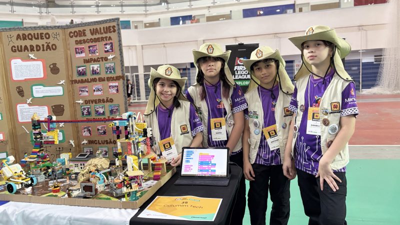 Equipe de robótica da rede municipal de Manaus representa o Amazonas em festival nacional no Rio de Janeiro e leva prêmio ‘Inovação’