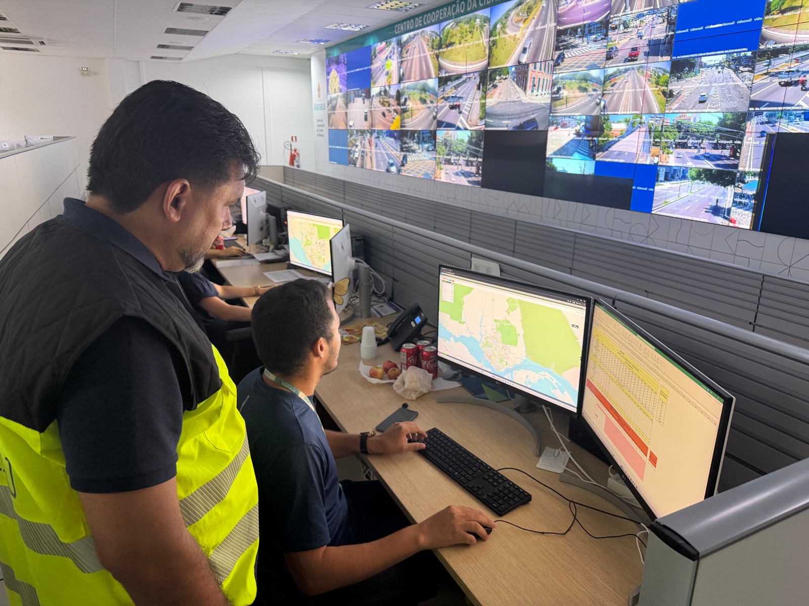 Prefeitura de Manaus monitora trânsito e transporte, que seguem dentro da normalidade neste domingo de eleições