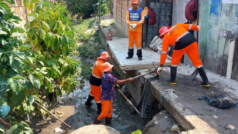 Prefeitura de Manaus recupera drenagem profunda no Tancredo Neves e reforça prevenção contra alagamentos