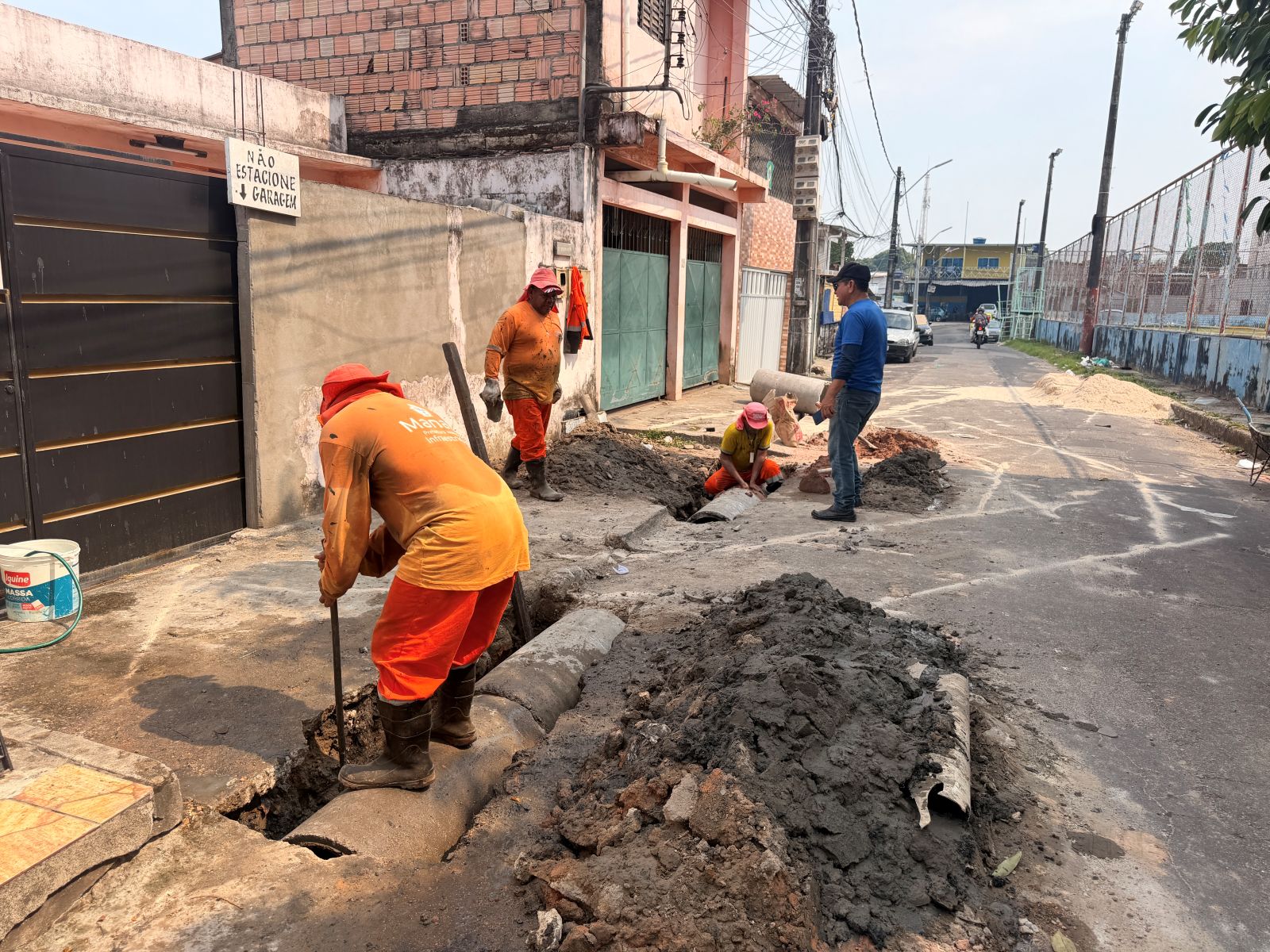 Prefeitura de Manaus recupera drenagem profunda no bairro Petrópolis e melhora infraestrutura para moradores