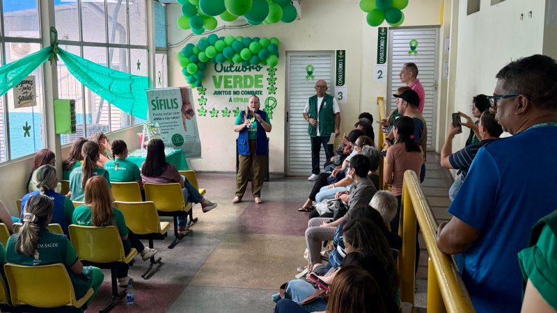 Prefeitura promove ‘Dia D’ de combate à sífilis com ênfase na prevenção, detecção precoce e tratamento