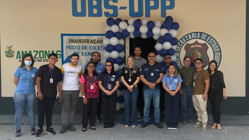 Prefeitura inaugura sala de coleta e amplia acesso de custodiados do Puraquequara a exames de saúde