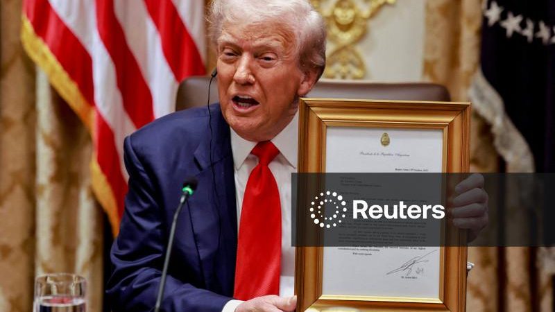 Trump diz que merece Prêmio Nobel da Paz, mas tem dúvidas sobre suas chances