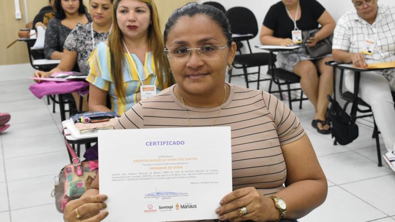 Prefeitura de Manaus oferece 50 vagas em treinamento gratuito de gestão financeira com foco nas vendas de fim de ano 