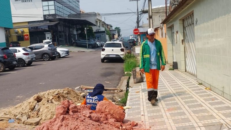 Prefeitura de Manaus recupera drenagem profunda e reforça segurança em via do bairro São Francisco