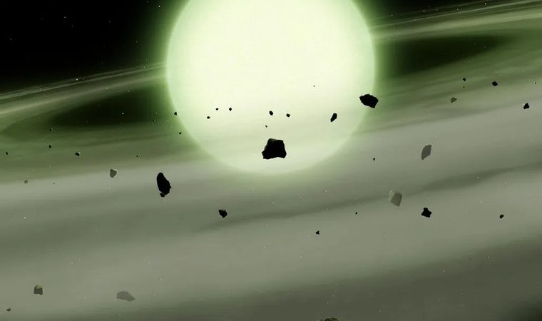 Astrônomos identificam pela primeira vez uma estrela verde no Universo