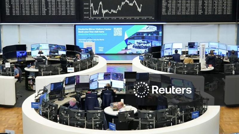 Ações europeias sobem com apetite por risco após queda nos rendimentos dos títulos e petróleo