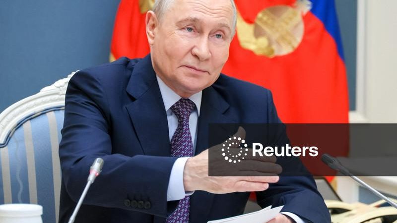 Putin concorda em cooperar com apelo do papa Leão por ajuda a cidade ucraniana