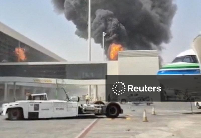 Céu sobre Riad fica vazio após ataques de houthis a aeroportos