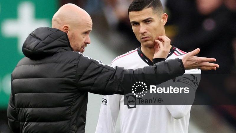Cristiano Ronaldo decepcionou o Manchester United, diz ex-técnico Ten Hag